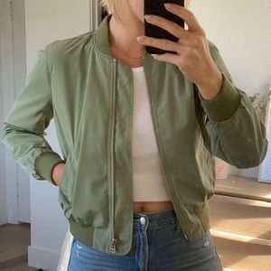 SALE Madewell Side Zip Lightweight Bomber Jacket